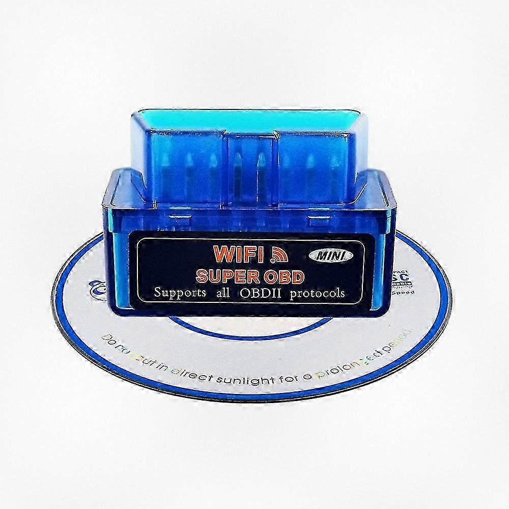Mini Wifi ELM327 1.5 OBD2 PIC25K80 Car Fault Detection Device Compatible with Android Devices