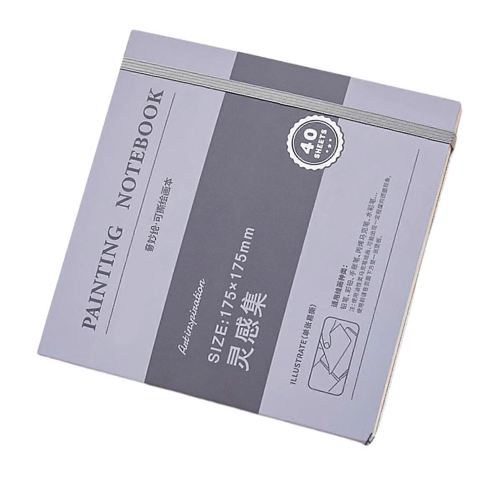 Drawing Book Portable Sketchbooks Tearable Drawing Notebook Watercolour Notebook Art Supplies Multicolor