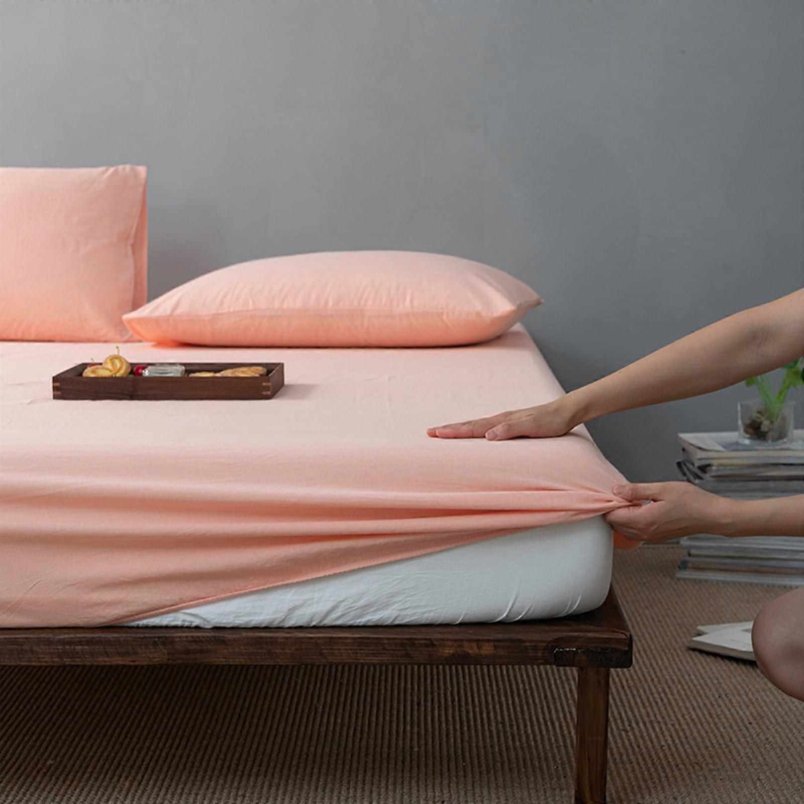 Fitted Sheet Size Range 90x200200x220 20Centimeter Deep Pocket Soft Breathable Fabric Model