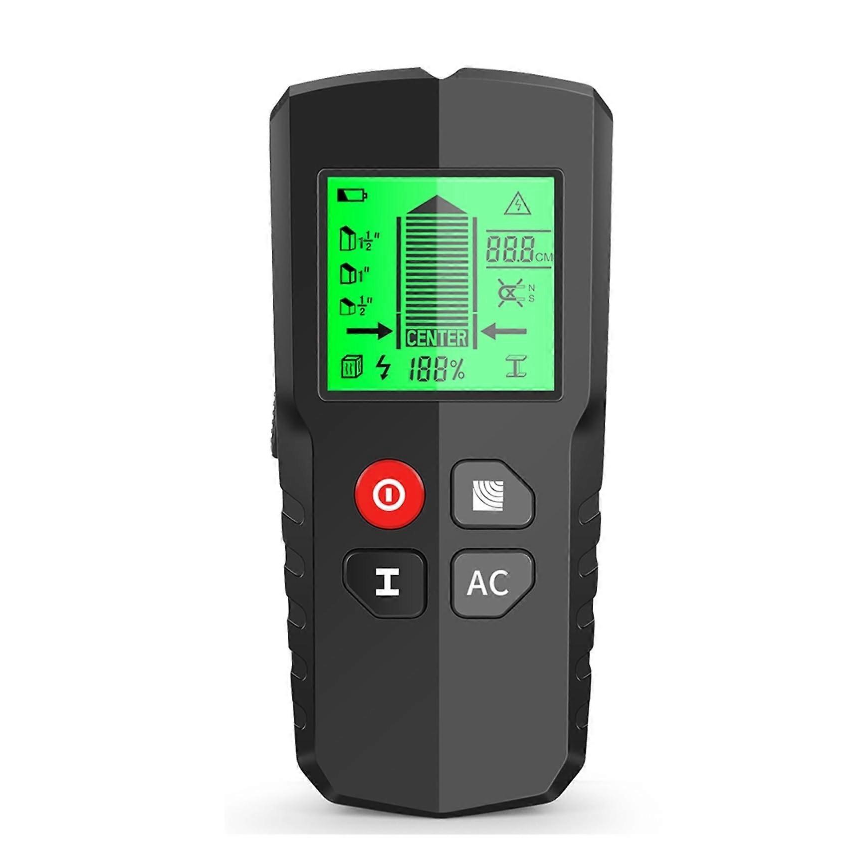 Stud Finder 5 In 1 LCD Display Wall Detector Scanner Metal Detector For Wood AC Wire Cable