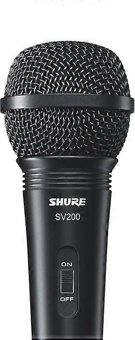 Shure Sv200 Mikrofon Svart Karaokemikrofon