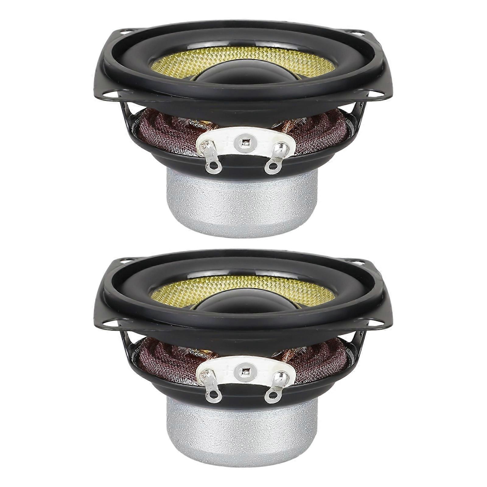 52mm Small Neodymium Speaker Full Ranges Response Speakers for Portable Sound Systems Delivers Powerful 15W Output Multicolor