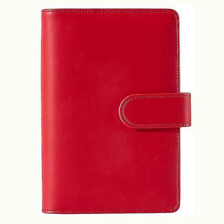 A6 Pu Leather Notebook Binder, For Money Saving Envelopes Organizer Storing