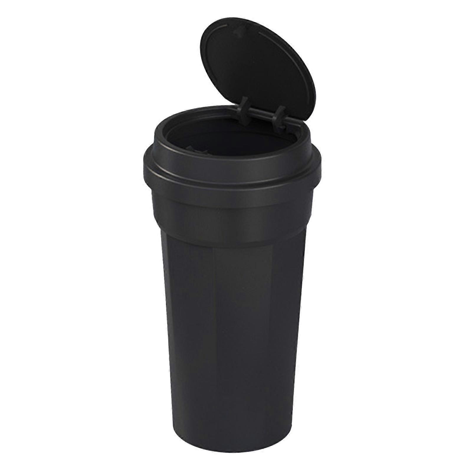 Auto Interior Garbage Bin And Organizers ABS Construction Nonslip Bottom Compact Size Rubbish Bin For Clean Commute Multicolor