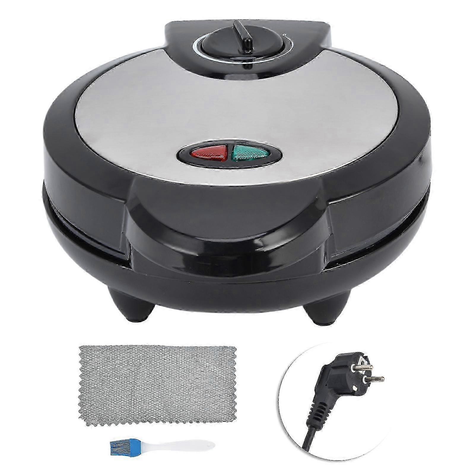 w Breakfast Appliances, 1200W Double-Sided Heating Quick Cooking Non-Stick Surface Temperature Control for Fast Heating, Locks Original