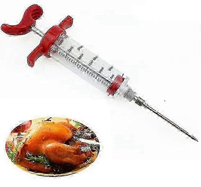 Marinering sprøyte sett, rustfritt stål nåler for bbq