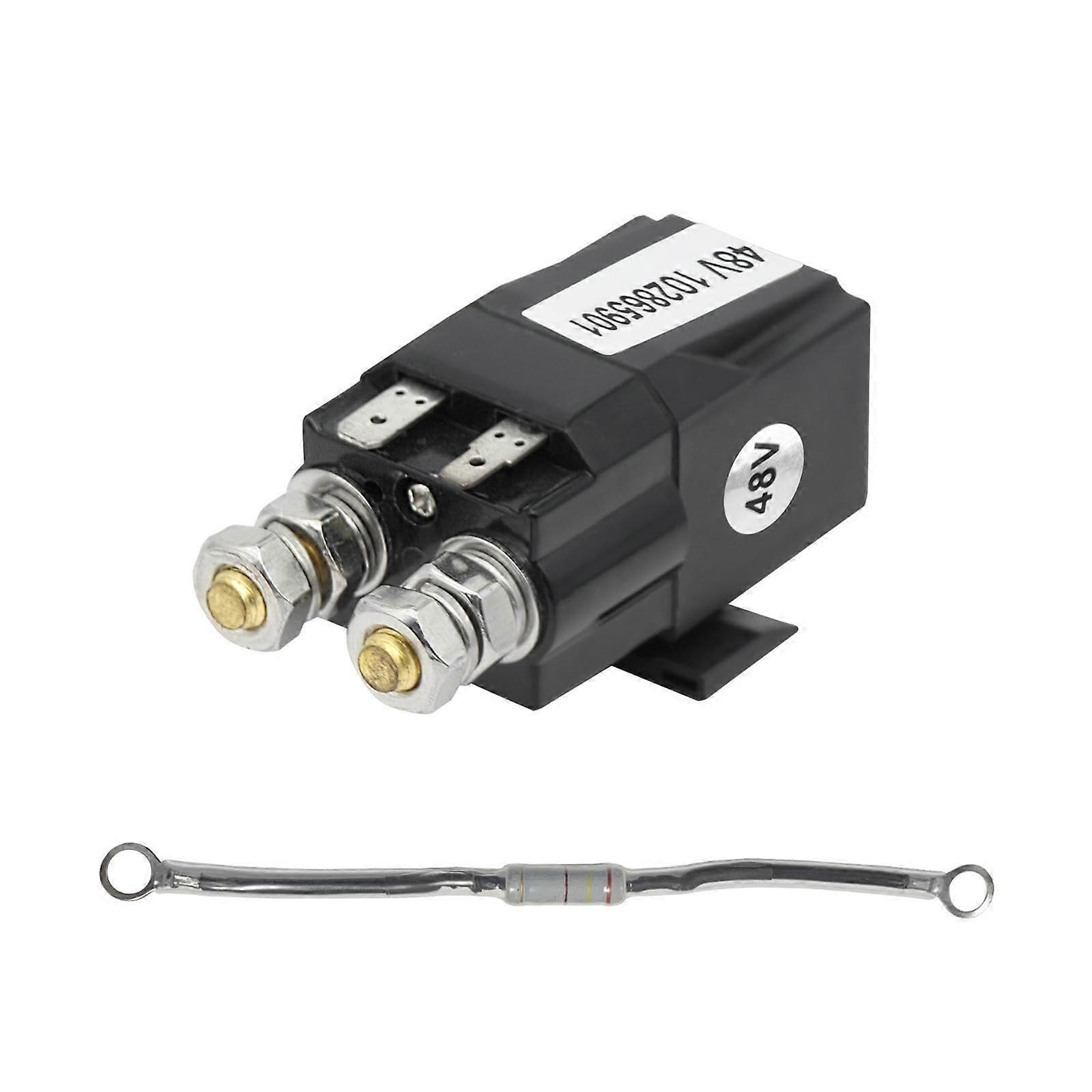 Golf Cart Solenoid Assembly with Resistor 1014947 for  Performance Replacement