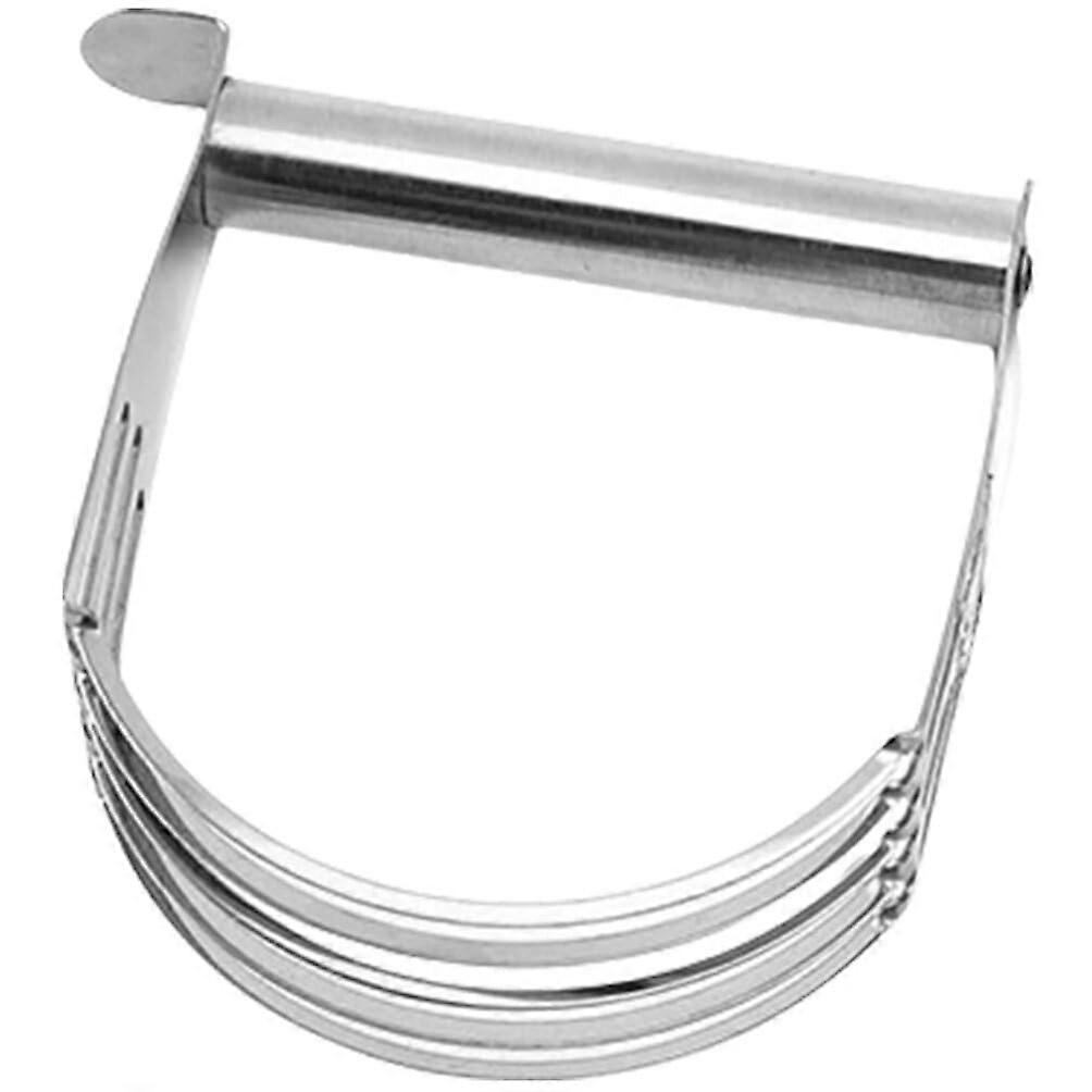 Pastry Dough Cutter and Blender with Ergonomic NonSlip Grip for Baking Pie Crust and Biscuits