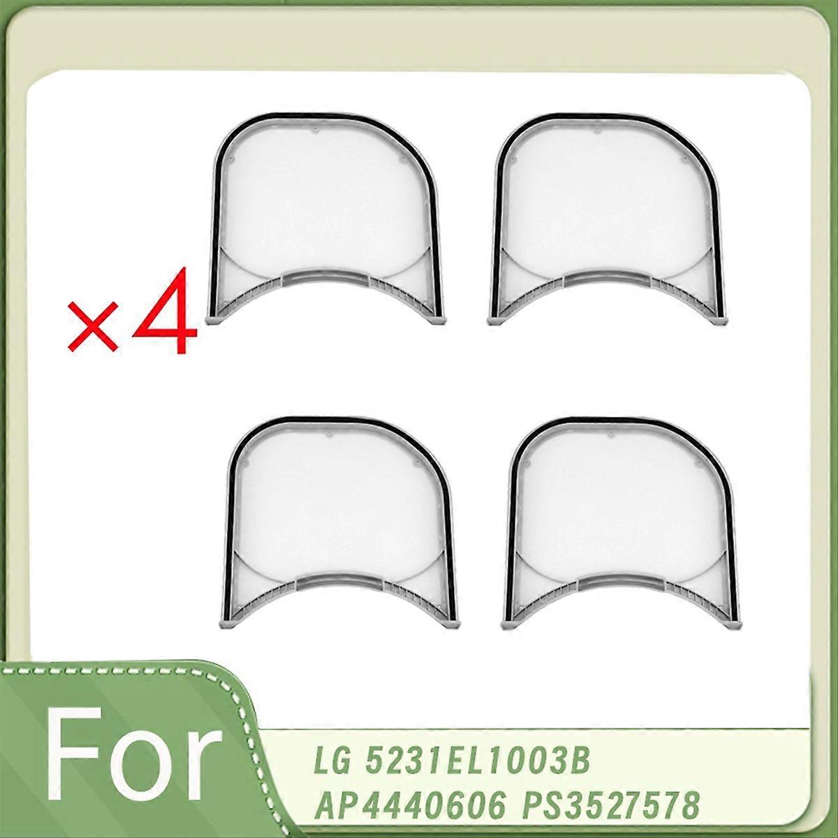 5231EL1003B Dryer Lint Filter Dryer Parts Filter Element Filter 4 Pcs