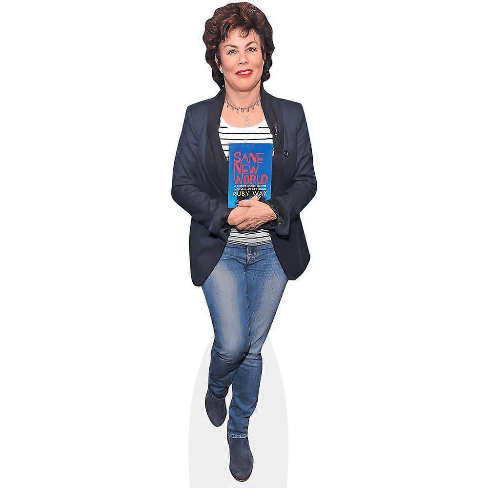 Ruby Wax (Jeans) Cardboard Cutout (lifesize OR mini size). Standee. Stand Up.