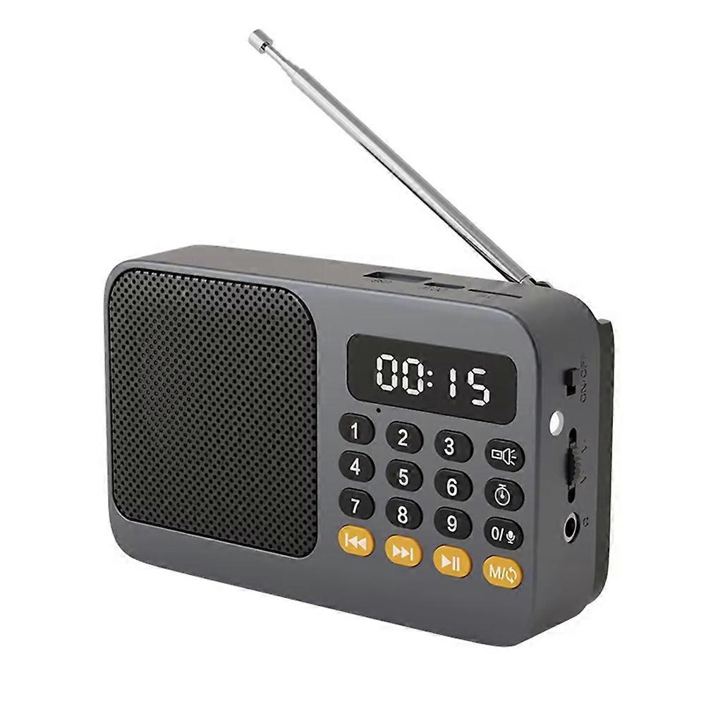 FM Radio DAB Radio Portable Small Emergency Recargable Ham Bluetooth Sound Box Mini Vintage Music Speaker Mp3 Player A
