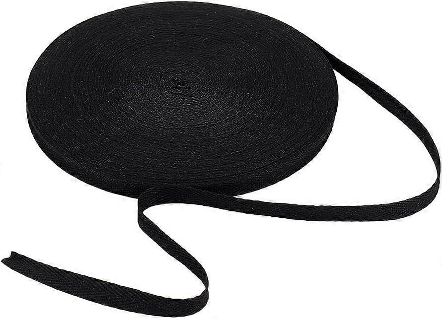 50 Yards Twill Tape Ribbon 1/2 inch Wide Natural Herringbone Webbing Tape Cotton Ribbon Bias Binding Tape Rug Seam Ribbon Carpet Binding Trim for DIY 