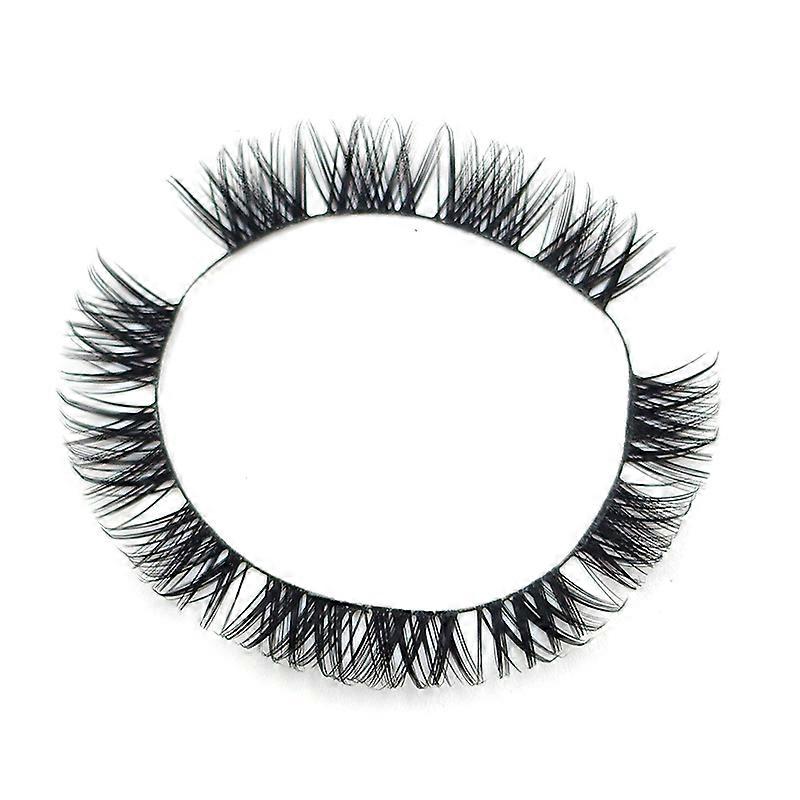 LTWEGO DIY Hand Made Eyelash Extension Segmented False Lashes Dramatic Lash Bundles Soft Ribbon Strip Eyelashes Makeup 3d Lashes