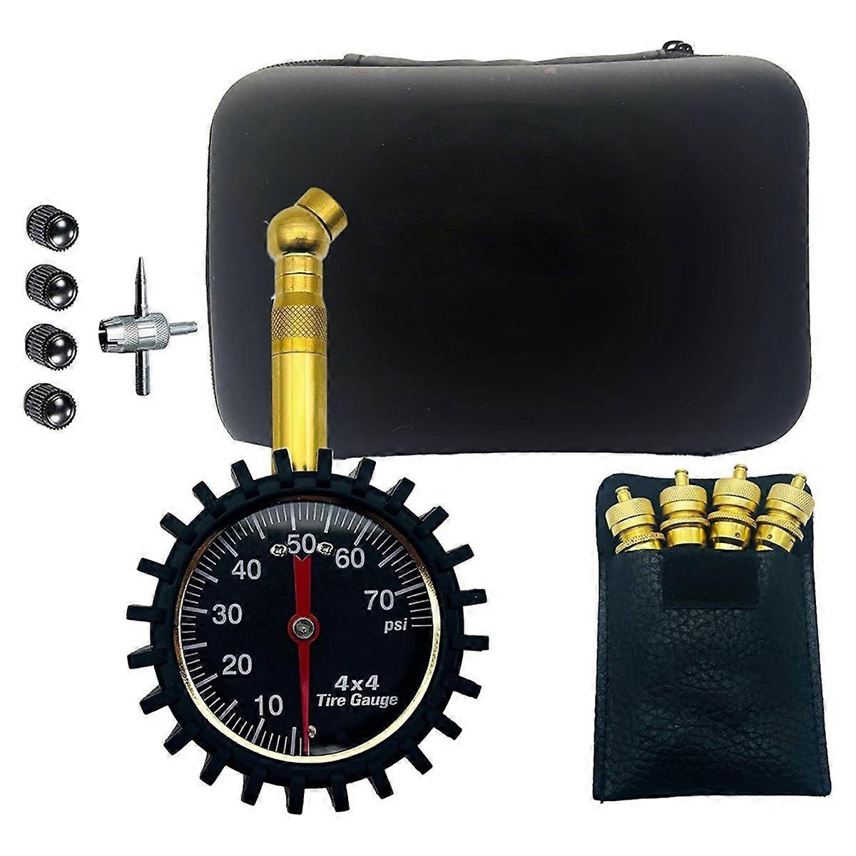 Automobile Pressure Gauge Pointer Gear Automobile Tire Pressure Gauge Rapid Deflation Test Tire Pressure Detection Tool