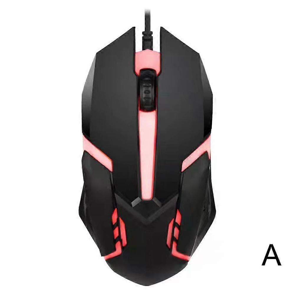 USB Wired Gaming Mouse 1000 DPI 3 Buttons Silent Mause Backlit Professional Gamer Mice Ergonomic Computer Mouse 3 Keys Mouse
