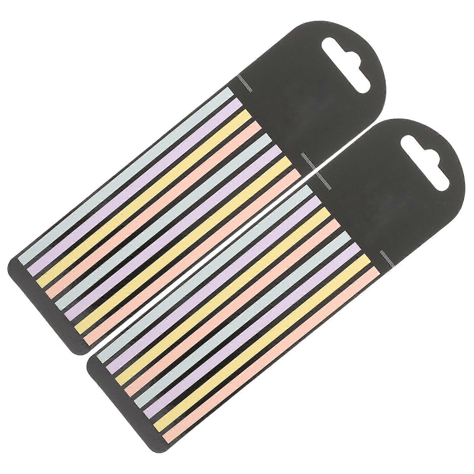 Transparent Convenient Sticky Tabs for Reading Annotation 2 Bags Colored Note Markers