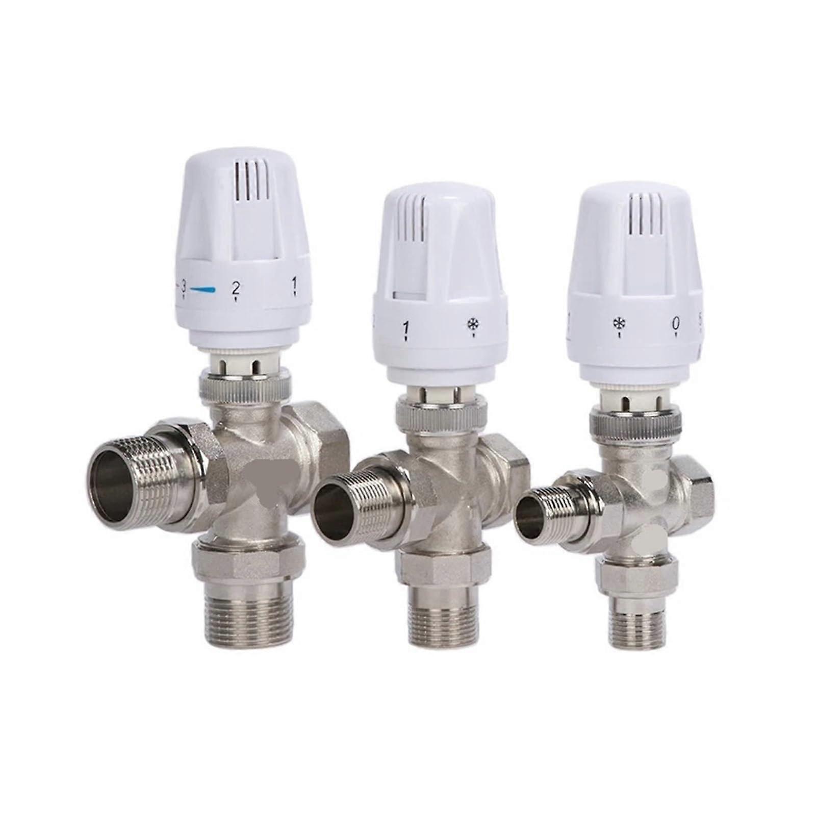 1 Inch Radiator Thermostat Valve Actuator B Type for PPR Heating System with Precise Temperature Control