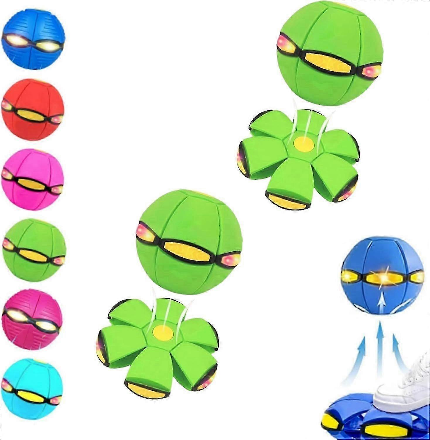 Utsøkt 2-delt magisk metaball - dobbel form, fritt byttbar hoppeball for barn og foreldre-barn-interaksjon
