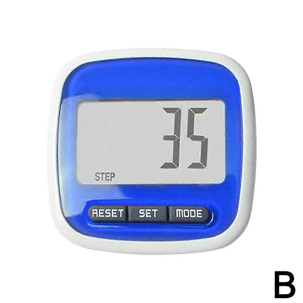 1 Pcs Step Counter Large Screen Intelligent Walking Electronic Pedometer Intelligent Calculation Of Calorie Consumption Counter