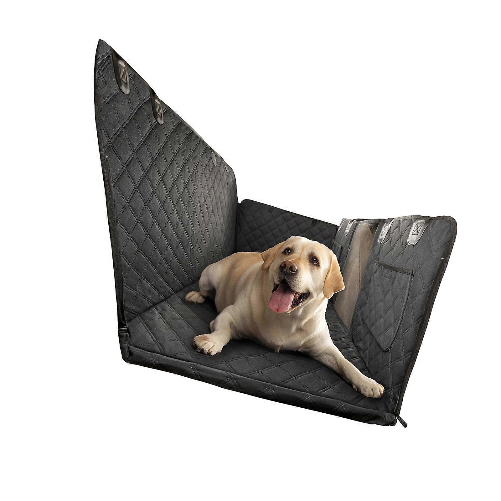 Pet Car Chair Protect with Security Clip and Ventilated Net for Secure Journey Simple Installation and Cleansing Scratch Immune  137X166cm