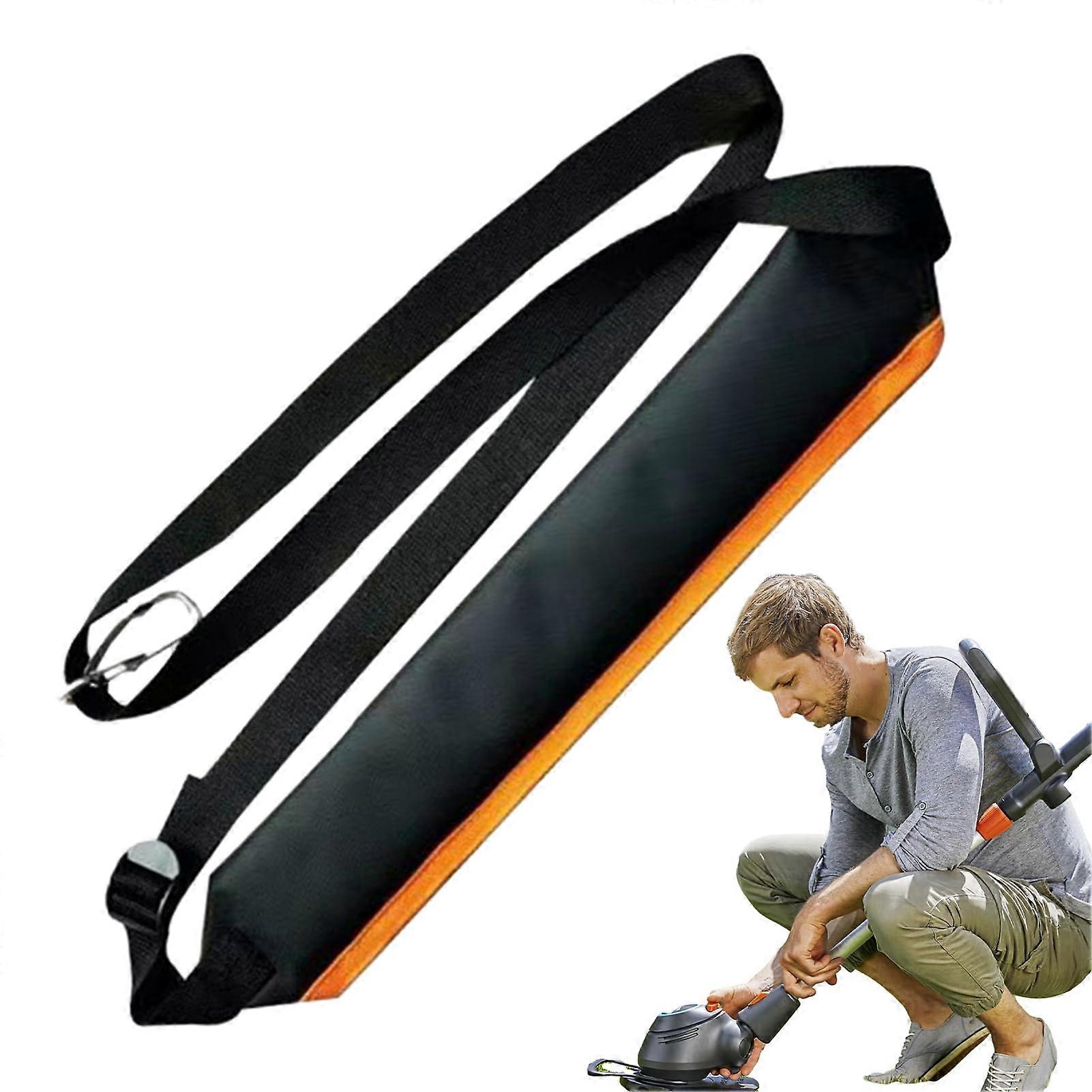 Adjustable Lawn Mower Shoulder Strap with Ergonomic Single Shoulder Design for Trimmer and Chainsaw