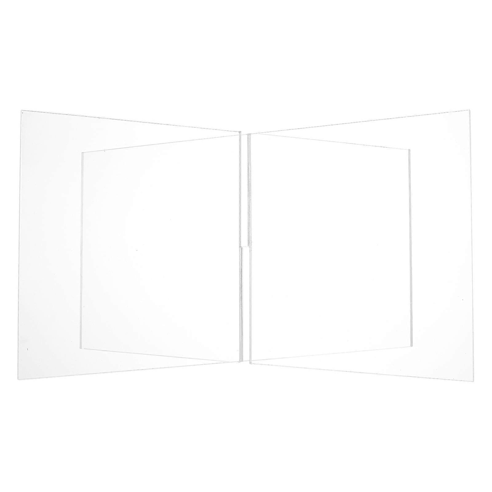 Reading Bookshelf Acrylic Book Holder for Desktop Use