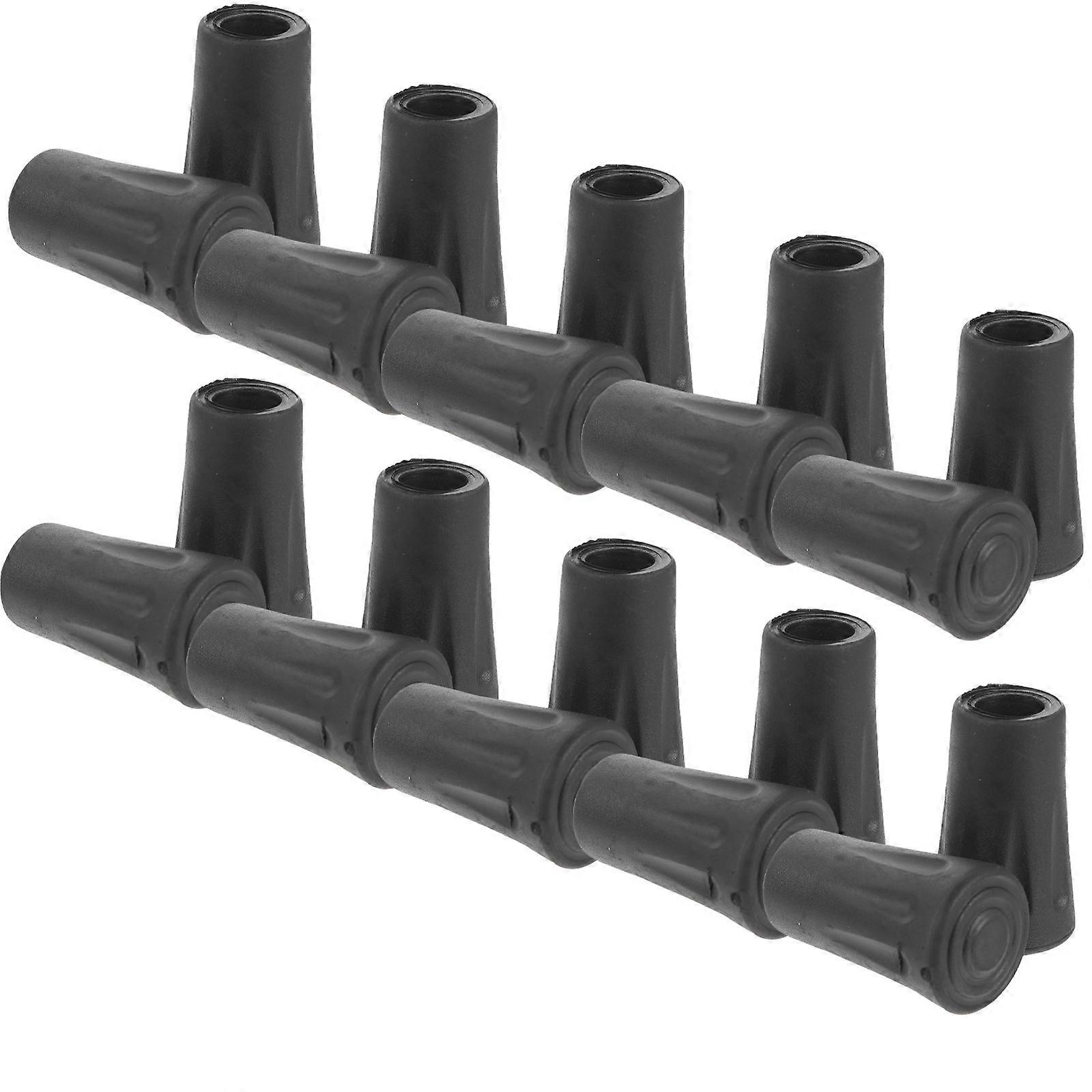24Pcs Rubber Tips for Walking Sticks Hiking Pole Covers