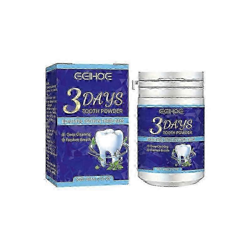 2025 EELHOE 3 Days Tooth Powder Whitens Teeth