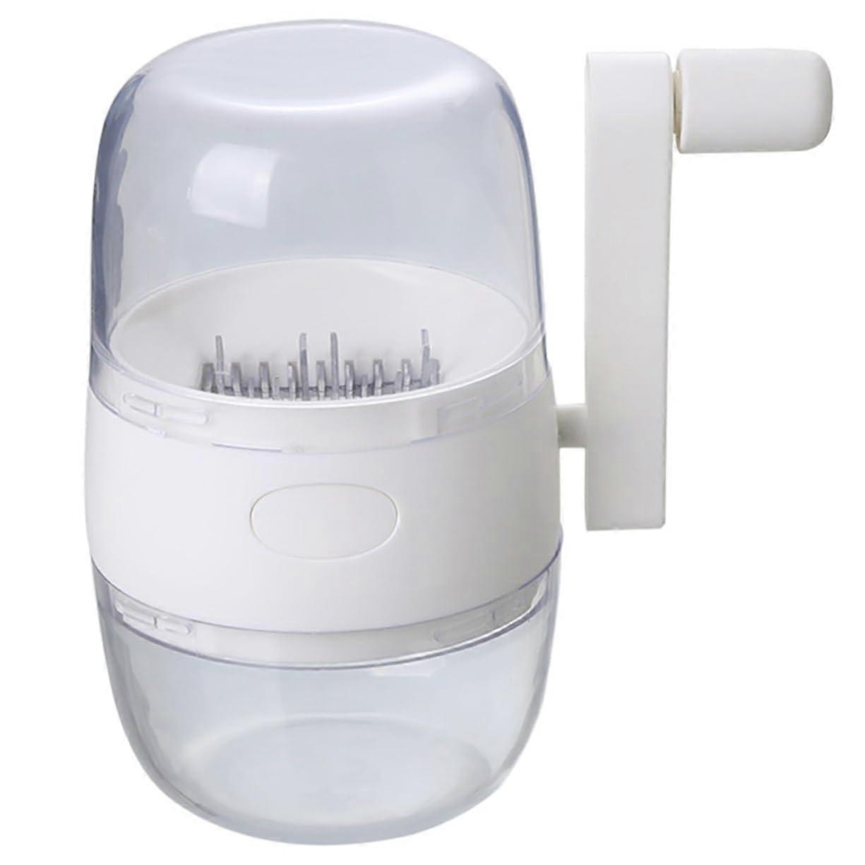 Garlic Crusher and Ginger Mincer with Efficient Rotary Design for MultiPurpose Kitchen Use