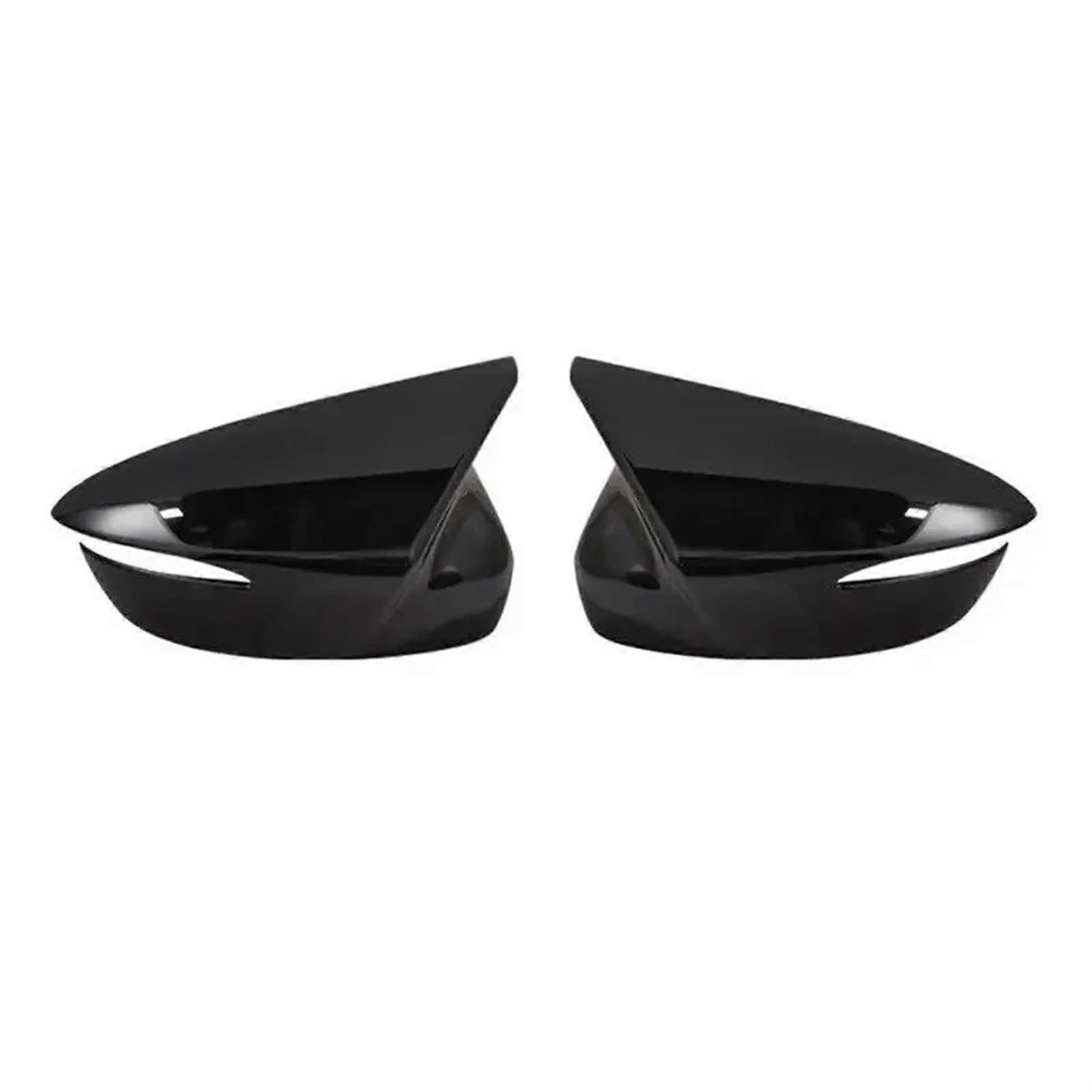 Gloss Black Carbon Fiber Mirror Covers Scratch and Fade Resistant, Compatible with Mazda CX-5 CX-3 CX-4