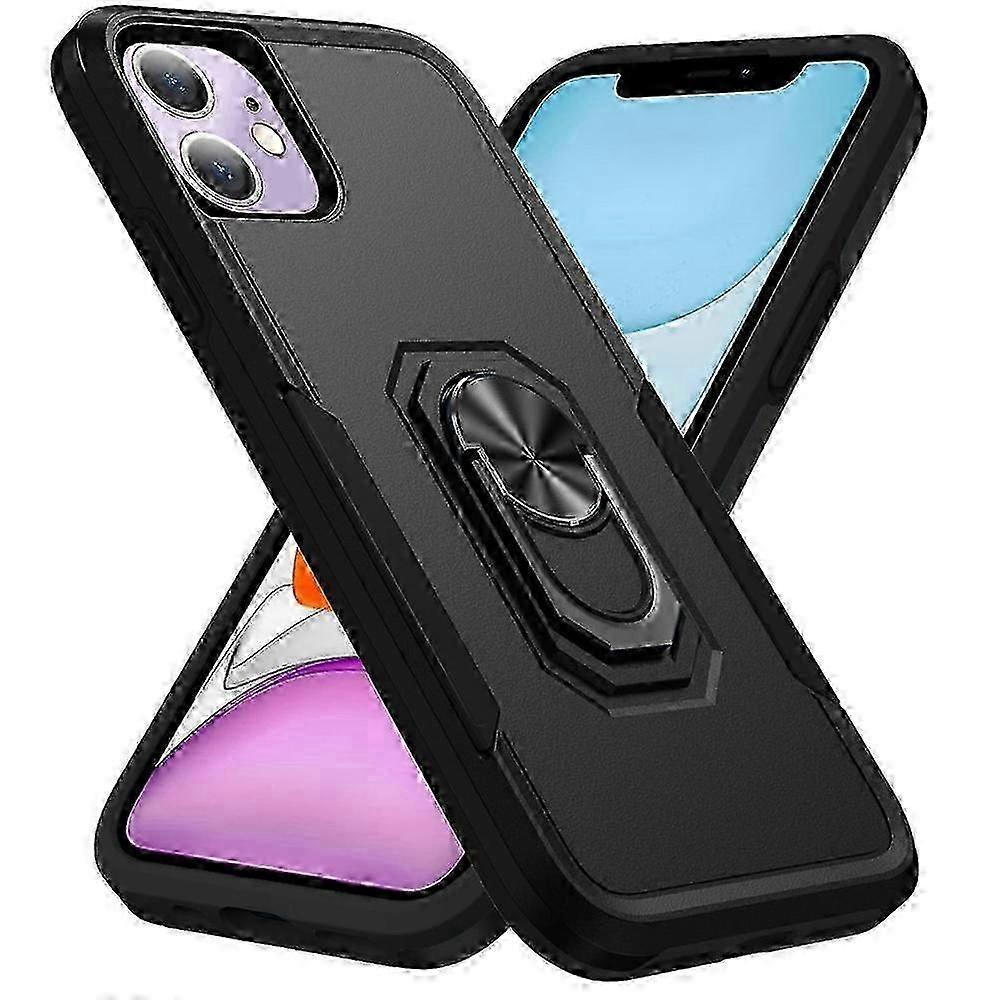Heavy Duty Shockproof Ring Kickstand Phone Case for  12 mini