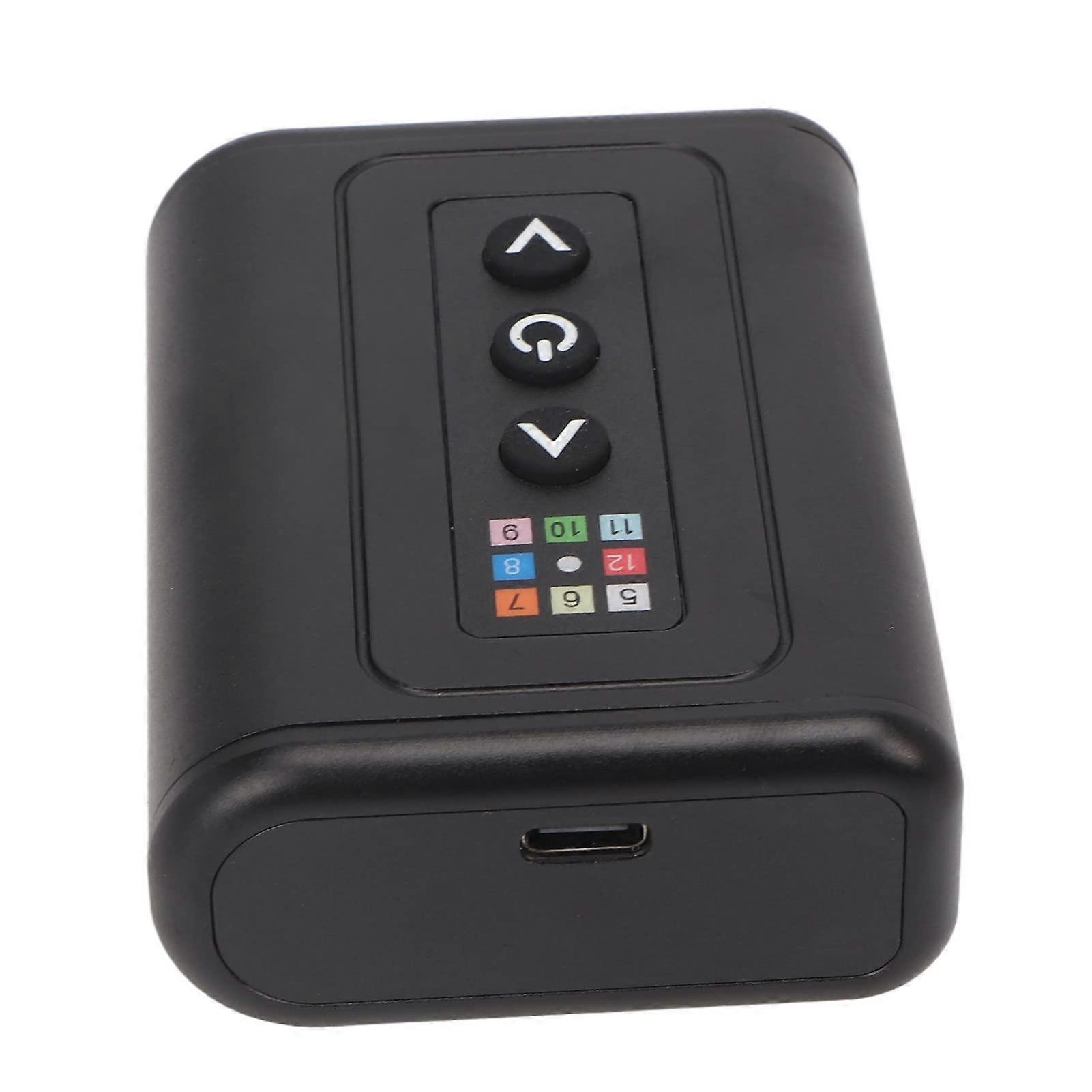 Wireless Tattoo Power Supply with Adjustable Voltage Control, Rechargeable 4800mAh Battery Pack