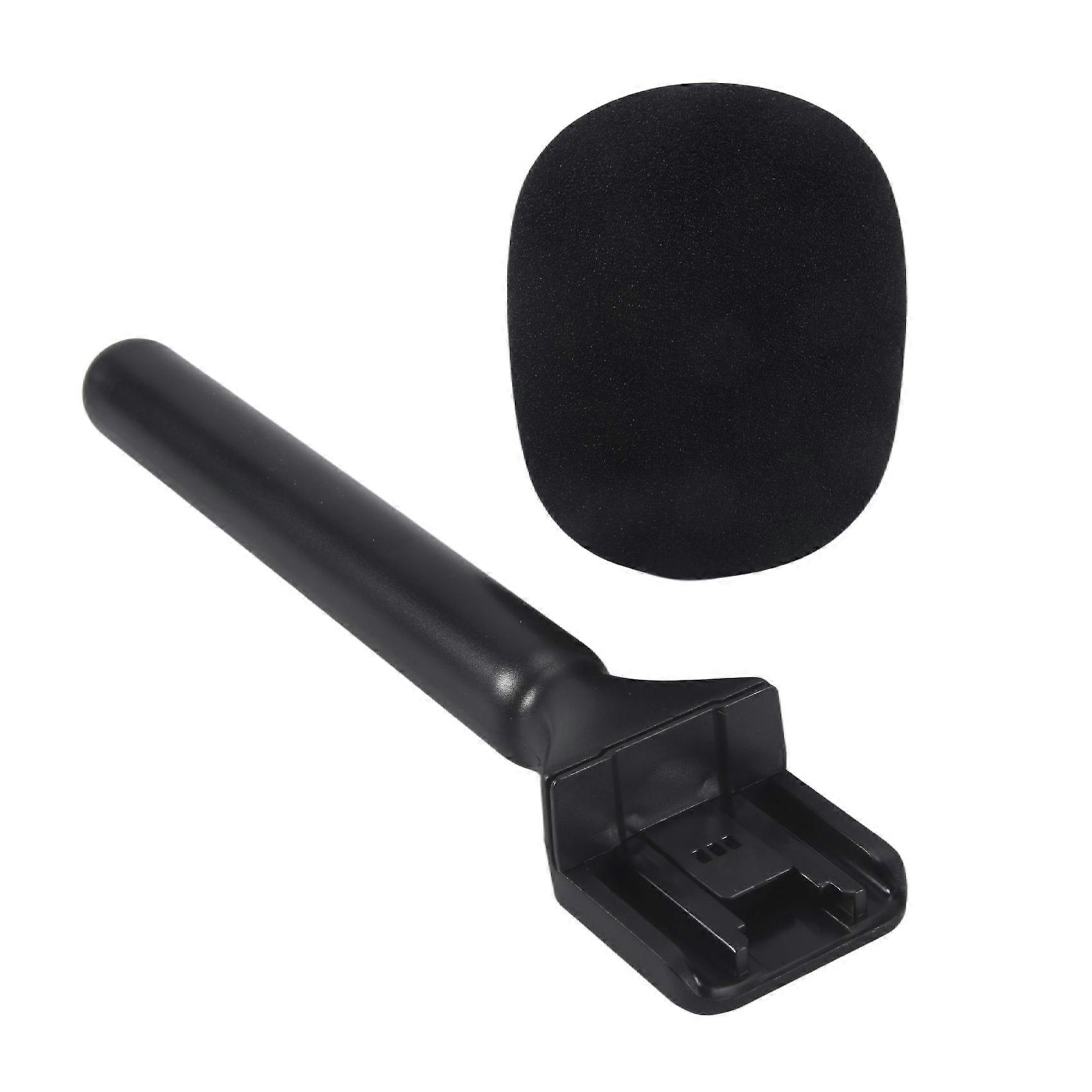 Interview Microphone Handheld Adapter for Rode Wireless Go/GoII/DJI Mic/Relacart/Wireless Transmitter,Handheld Adapter