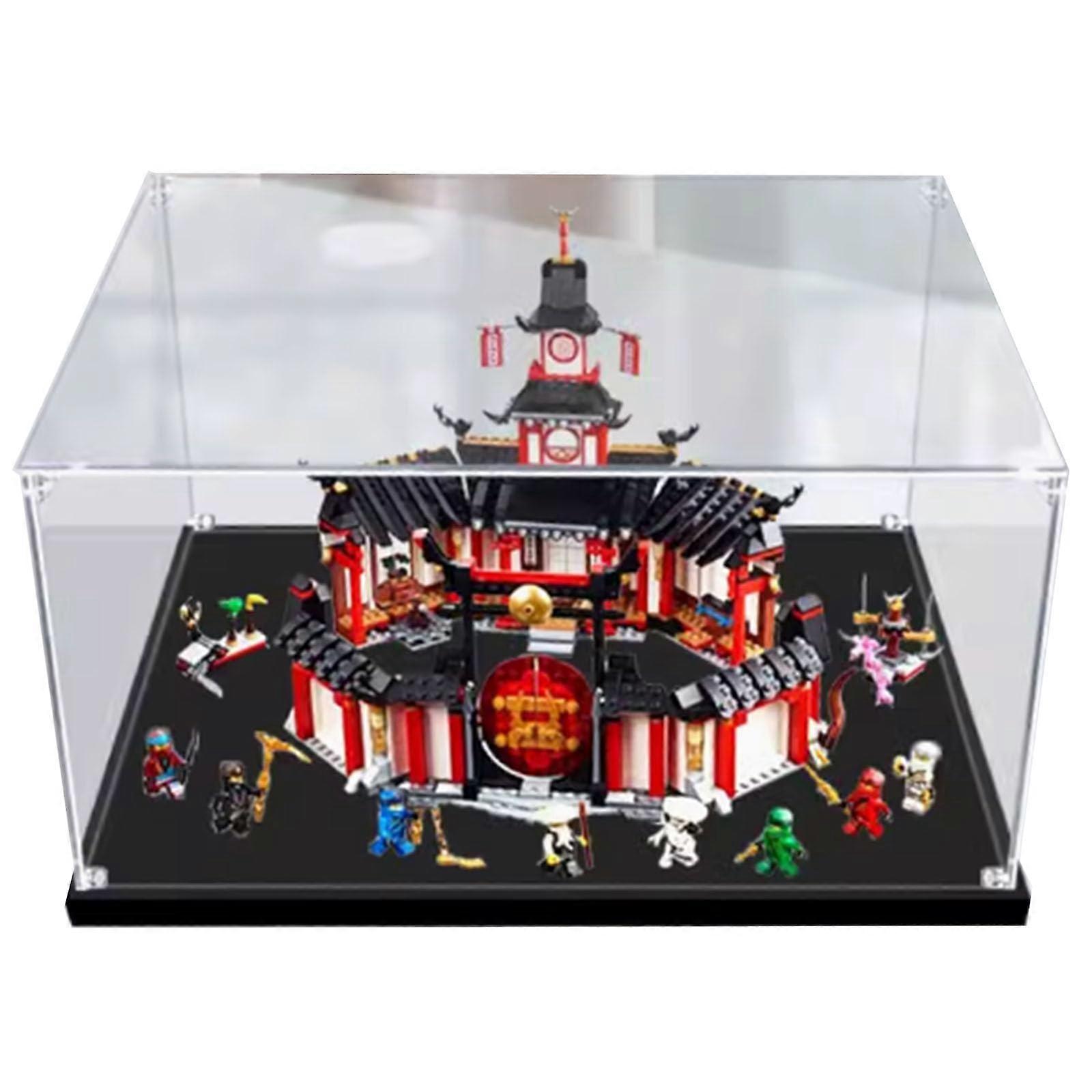 Clear Dustproof Stackable Acrylic Display Case for  70670 Martial Arts Training Center