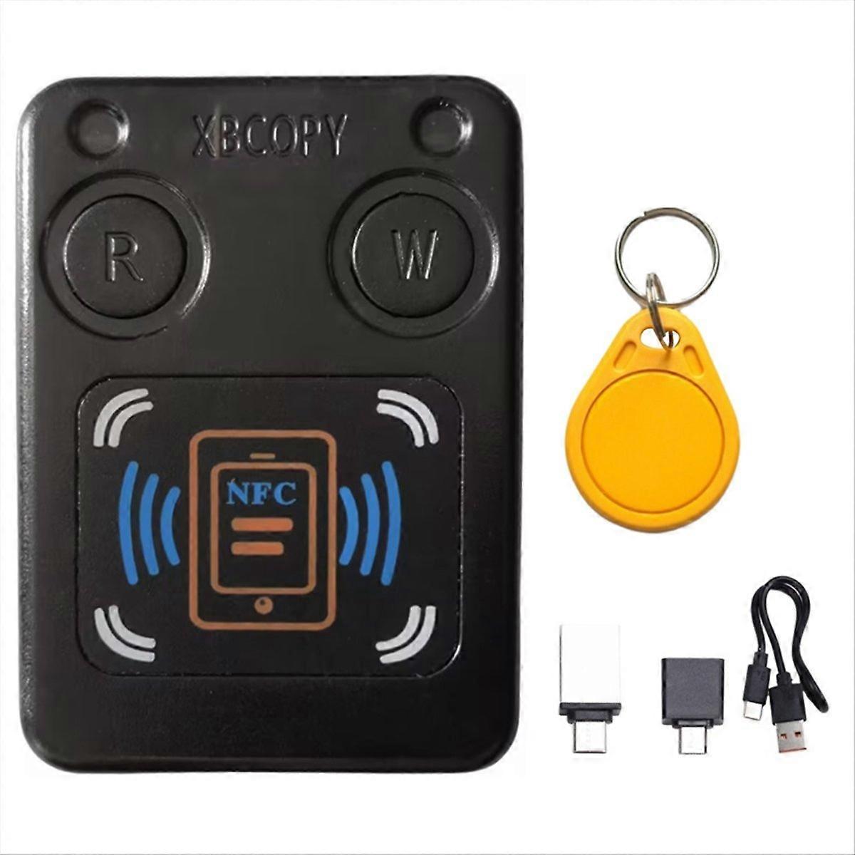 NFC RFID Smart Chip Card Reader Copier+CUID Keychain ID IC 13.56Mhz