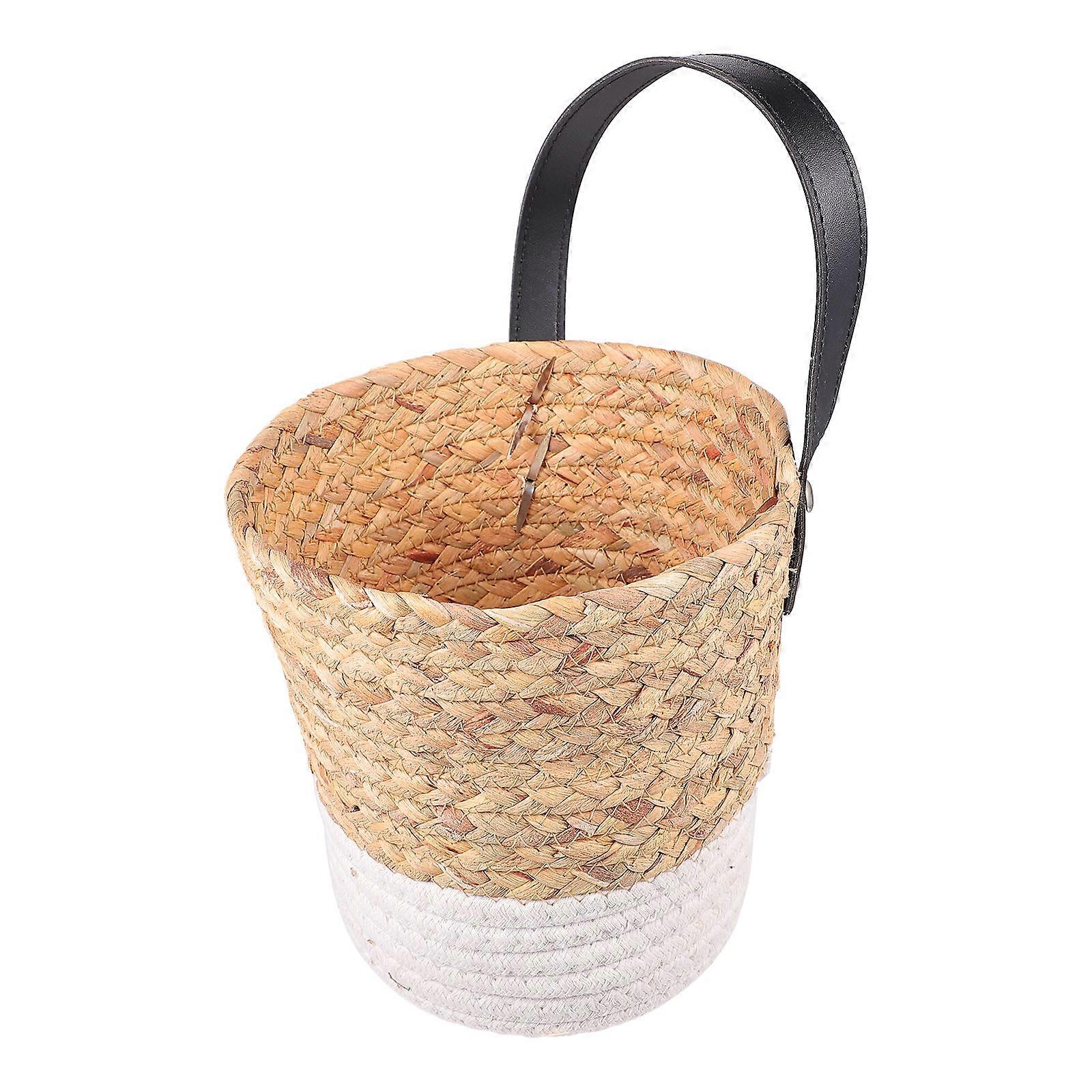 Woven Storage Container Seagrass Basket for Storage