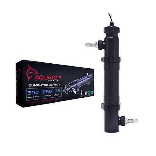 Aquatop Aquatop Eliminator Series In-Line UV Sterilizer, Black, 36 Watts