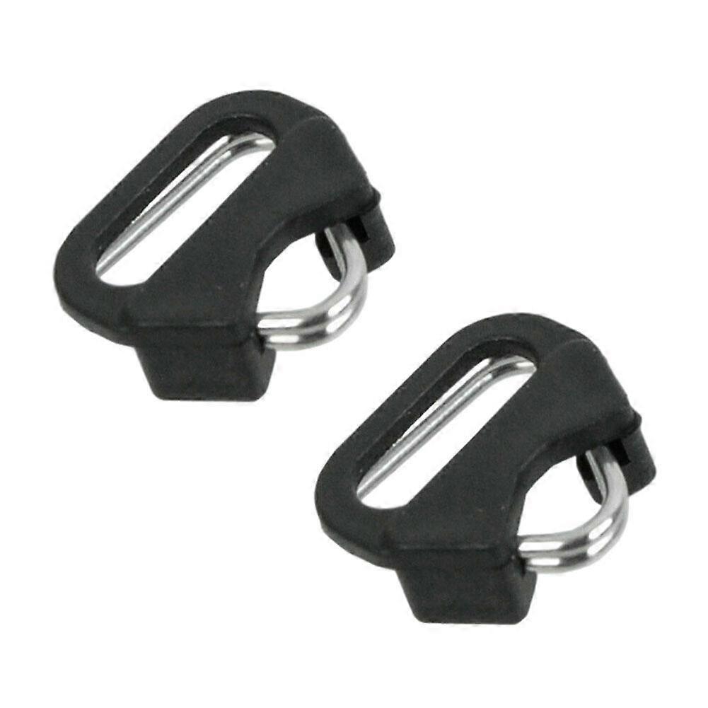 Camera Strap Triangle Split Ring Adapter with ABS Cap for Neck Shoulder or Hand Straps