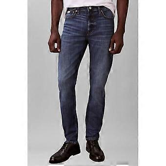 Men's Calvin Klein Jeans | Lv04re779g Tapered Slim Fit Denim Jean - Dark Irving