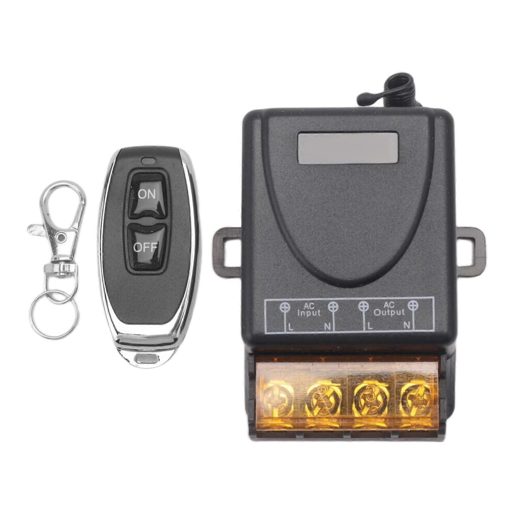 Wireless Remote Control Switch RF Relay Receiver Off/on Transmitter