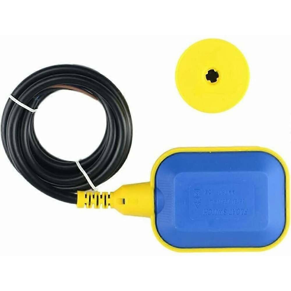 Water Level Controller for Sump Pump, Waterproof Float Switch with 5M Cable Automatic Liquid Control System for Tank Pool Submersible Applications,