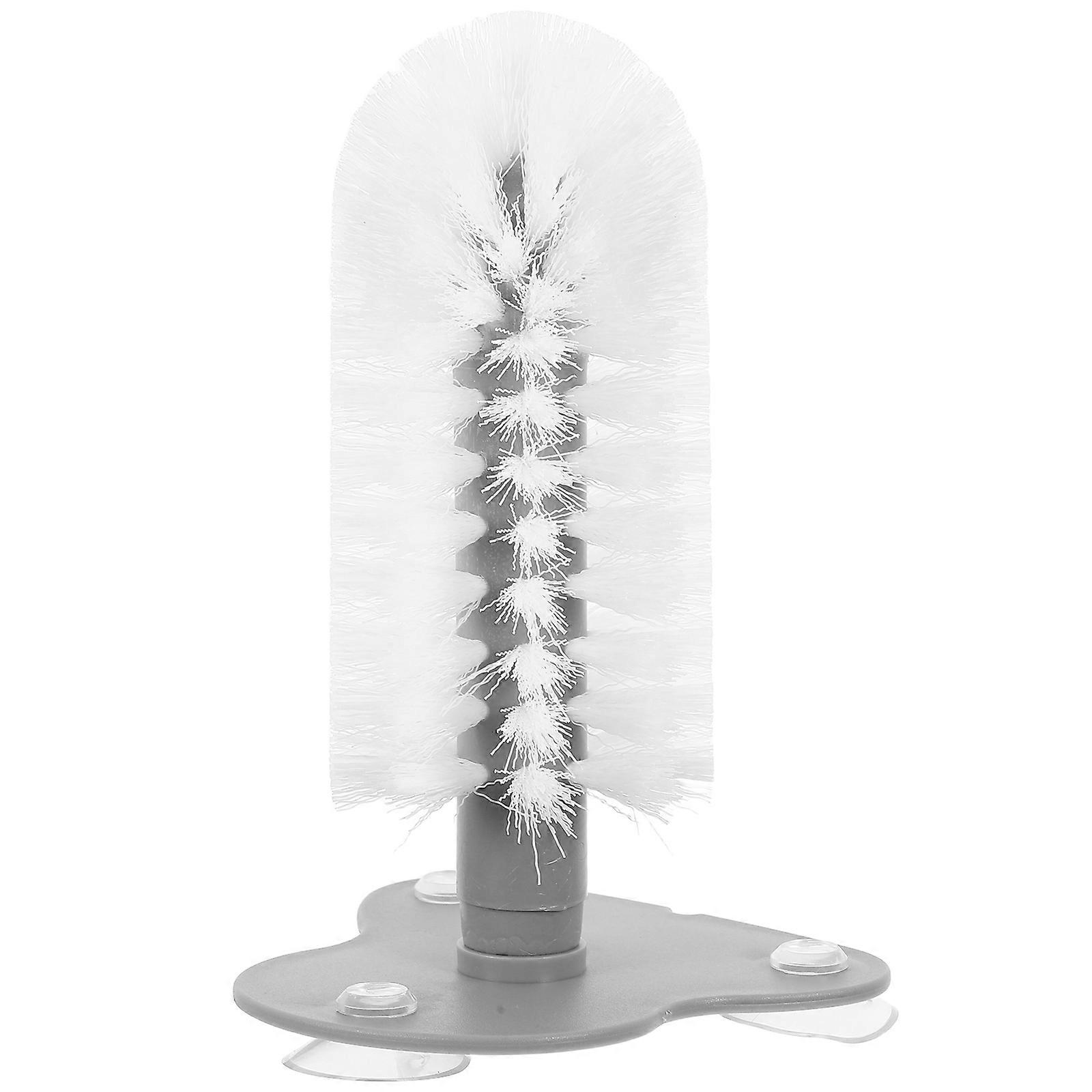 Turtle Shell Cleaning Brush with Suction Cup for Back Massage