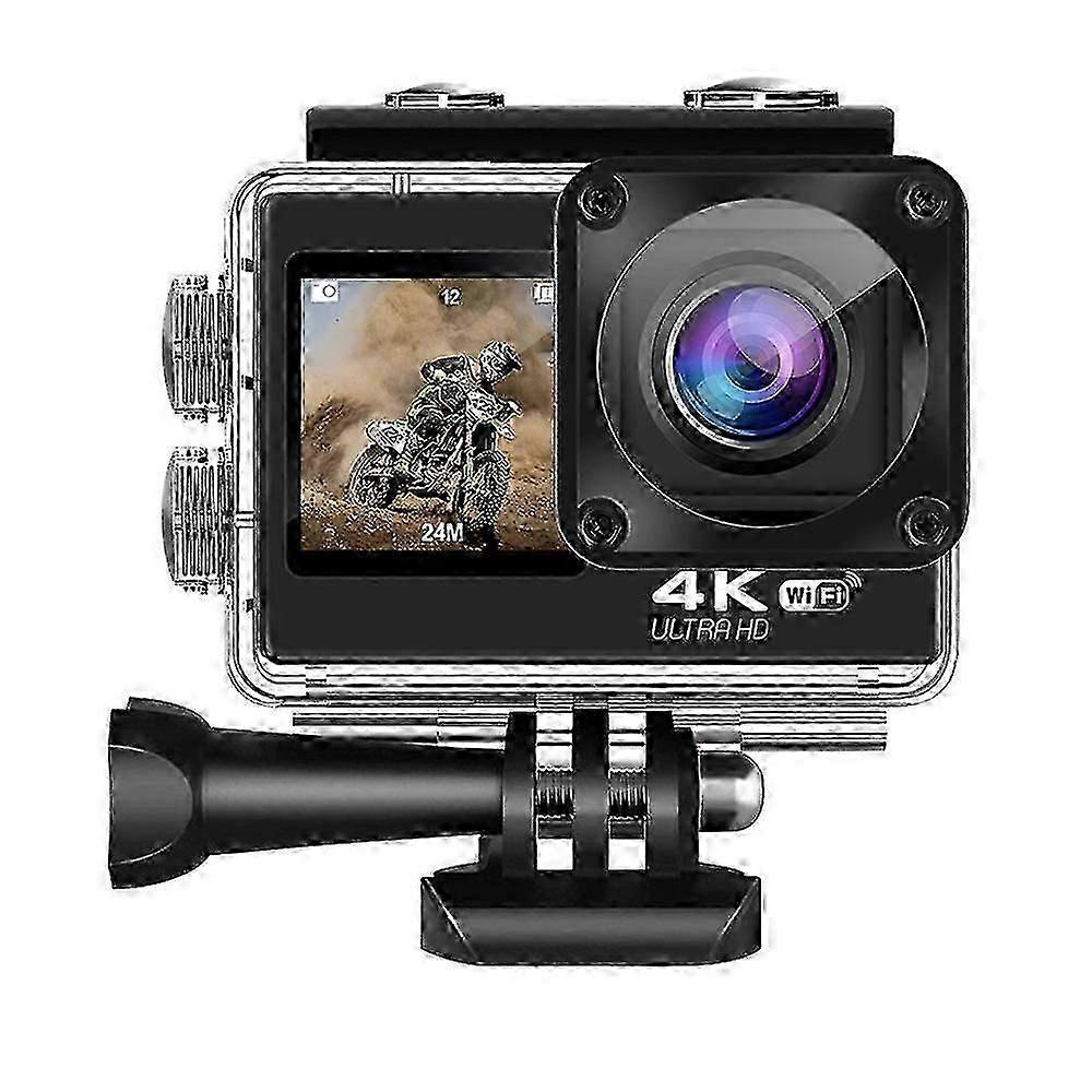 4K Action Camera Water Resistance Underwater Camera with Remote Contro