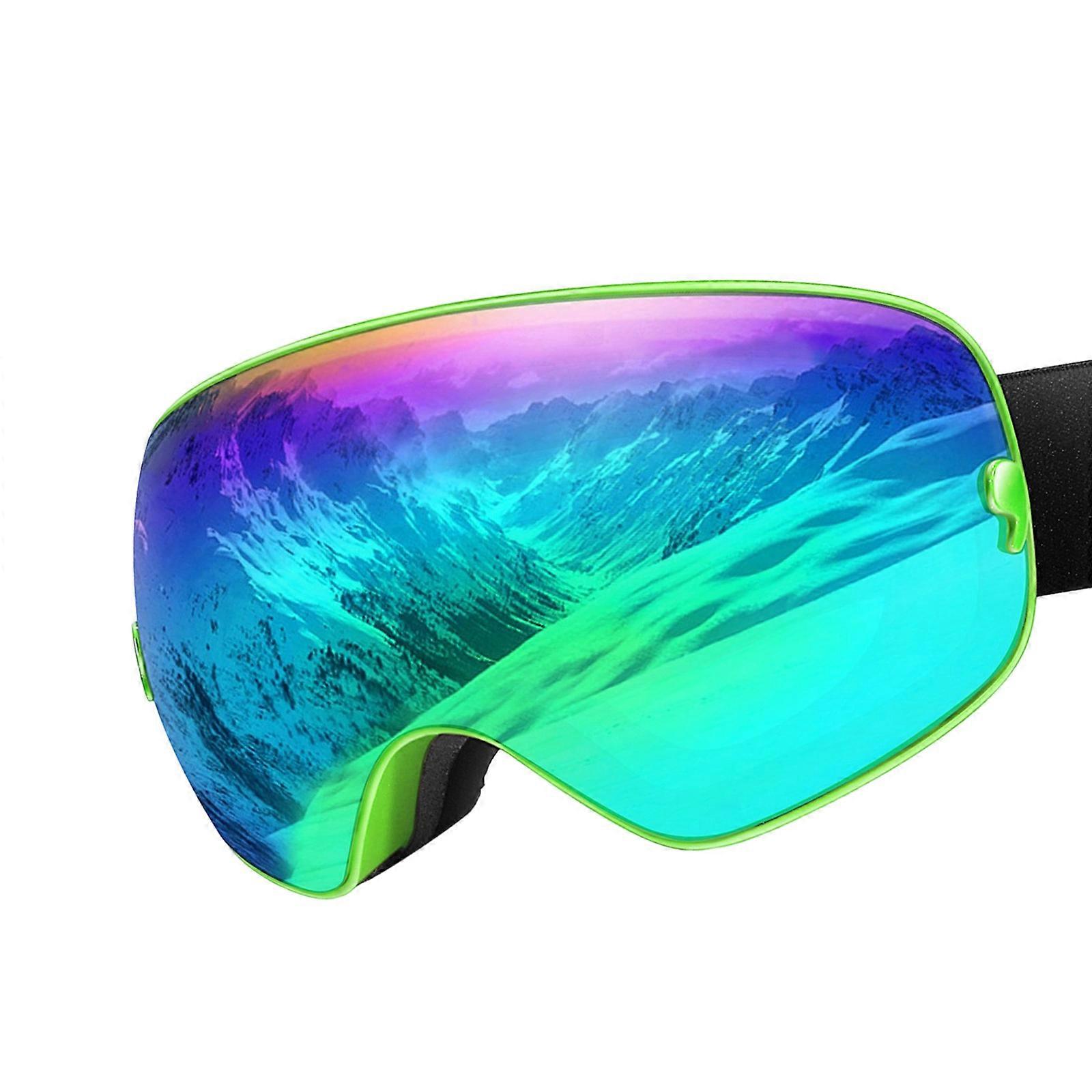 Premium Ski glasses Including Two Layer Lens For Better Security And No fog Function Multicolor