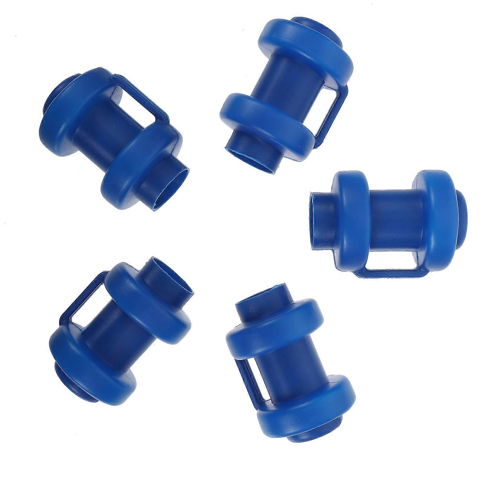 Trampoline Enclosure Pole Hat Plastic Cover for Protector 10Pcs
