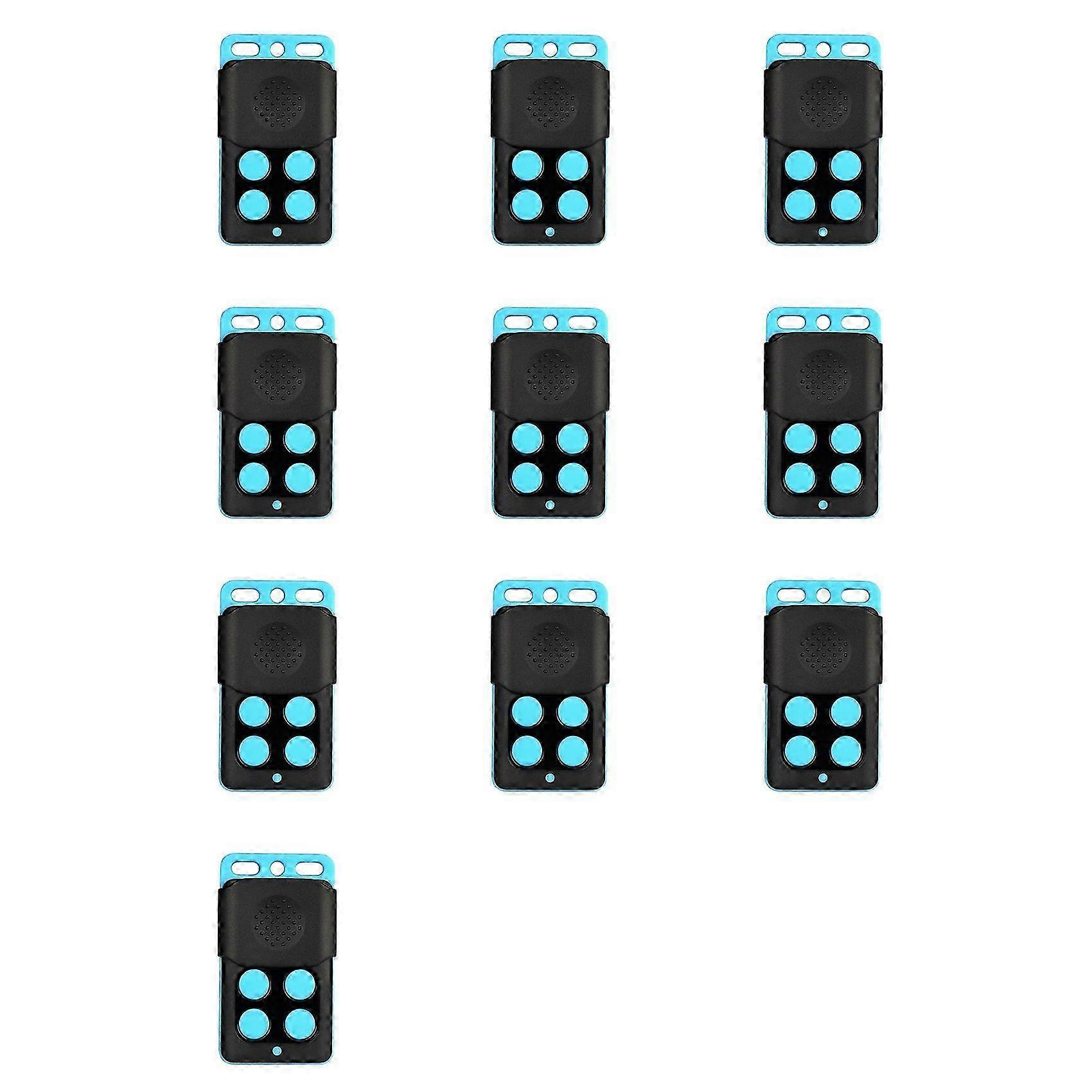 10X 433MHz Clone Remote Control RF Duplicator Copy Remote Control Fixed Code 433MHz Wireless Remote compatible with Gate Garage Door