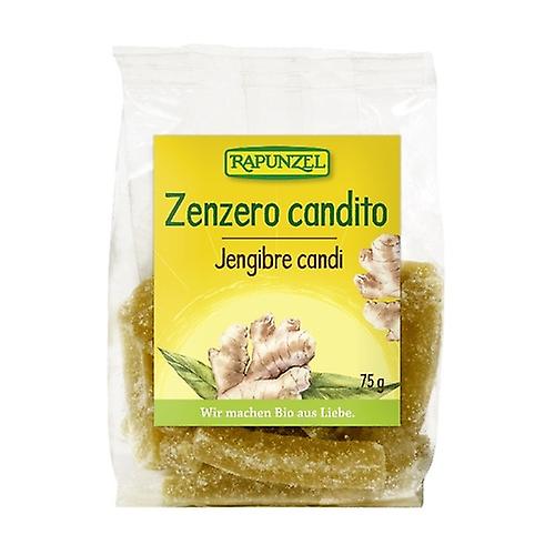 Organic ginger candy with sugar 75 g