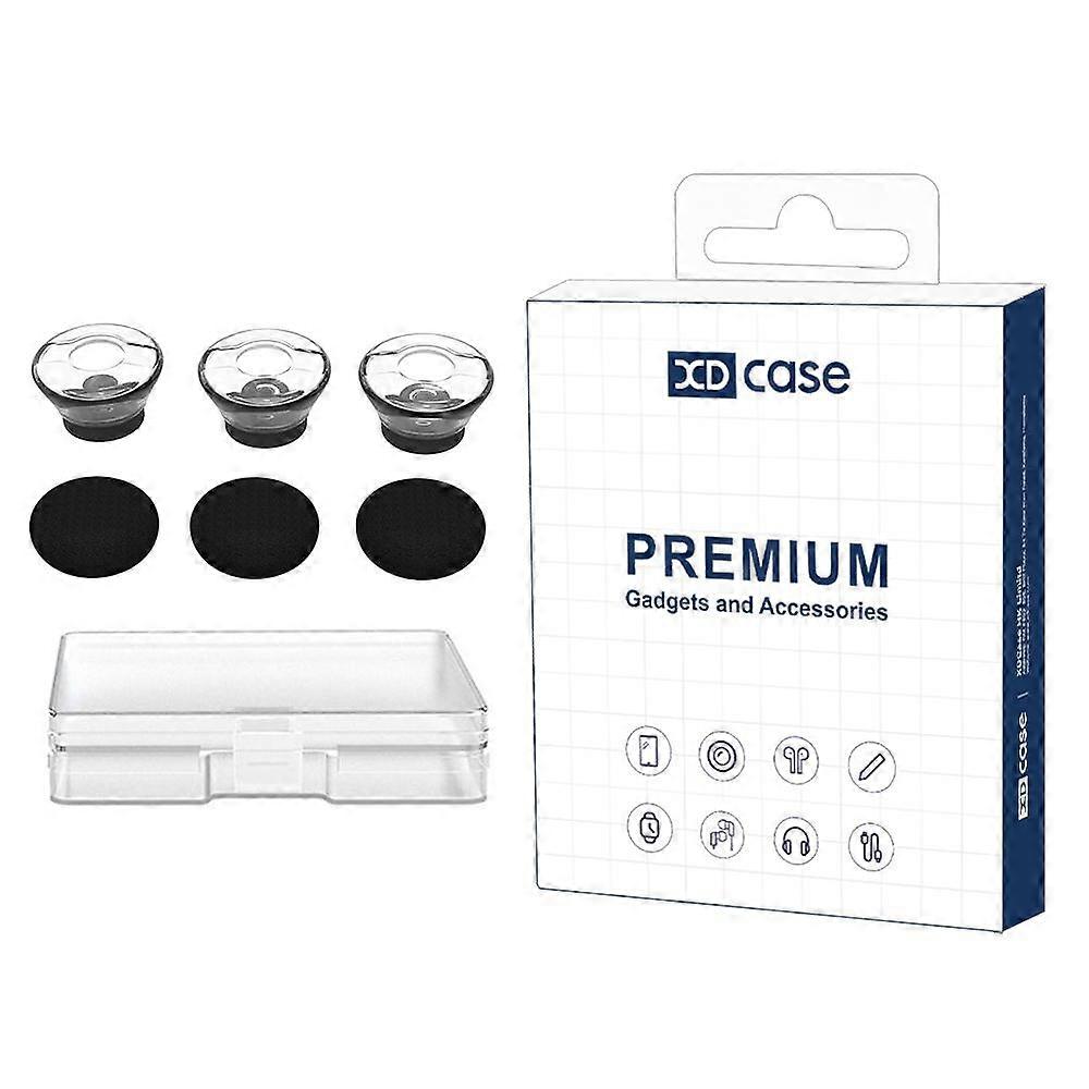 XDcase 6pcs / Set Replacement TPU Ear Tips & Sponge Kit, L Size