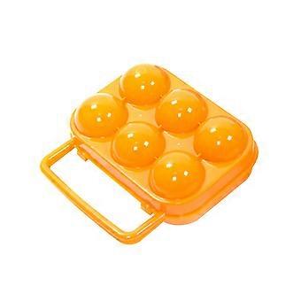 Eierdrager voor buiten met 2/4/6/8/12 vakjes, lichtgewicht, draagbare eierdoos voor kamperen - nbh