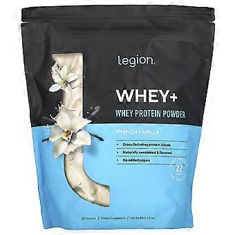 Legion Athletics, Whey+, Protéines de lactosérum en poudre, Vanille française, 816 g (1,8 lb)